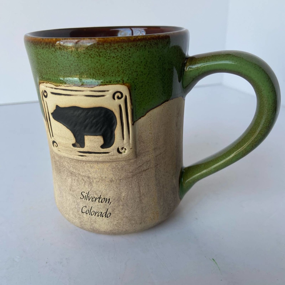 Authentic Cape Shores Silverton Colorado Bear Mug Coffee Cup Chocolate